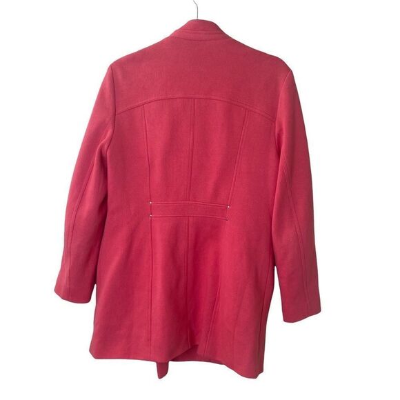 INC Women’s Asymmetrical Zip Coat Sz L - Picture 2 of 9